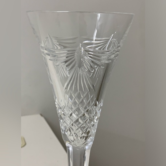 Vtg Discontinued Waterford Crystal Millennium Collection Fluted Champagne Glass - Picture 13 of 14